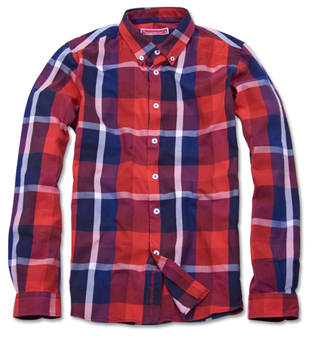 Knowledge_Sander_Shirt_Pompeian_Red