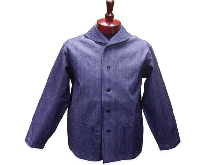 WWII_Impressions_Navy_Denim_Jacket