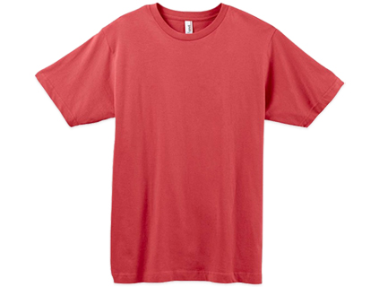 Anvil_Organic_Ringspun_T-Shirts_Red
