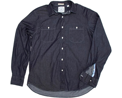 WHARF_Denim_Work_Shirt_1