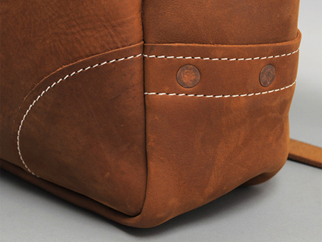 leather postal messenger bag