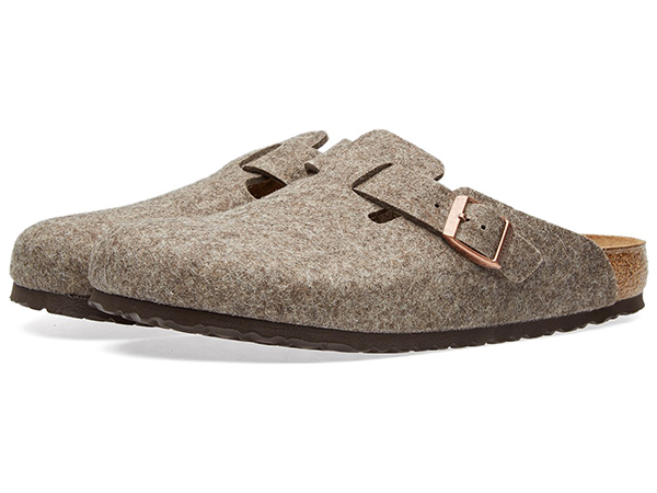 birkenstock wool clogs