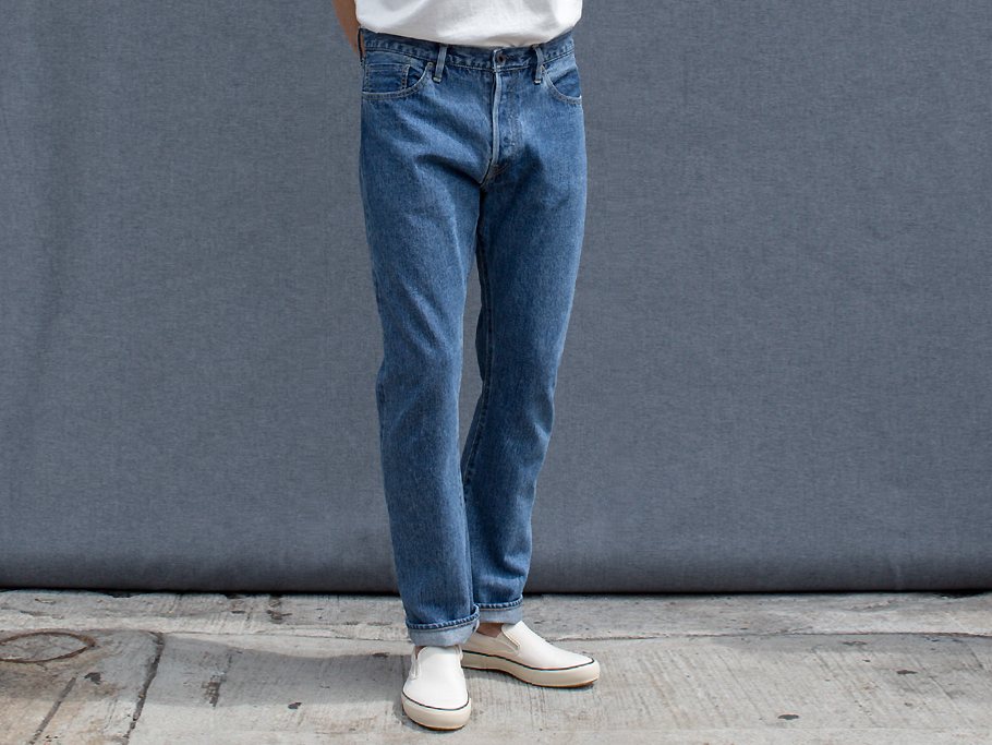 stonewash selvedge denim