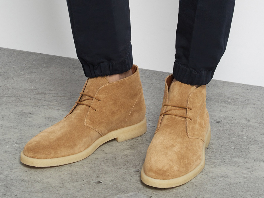 common projects suede chukka