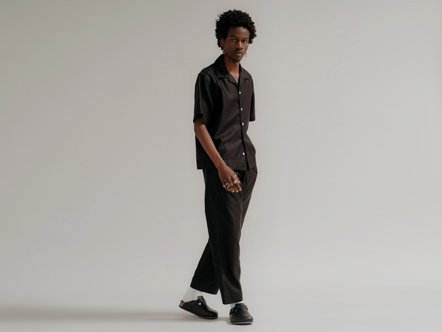 IJJI Wide Leg Drawstring Pants - Well 