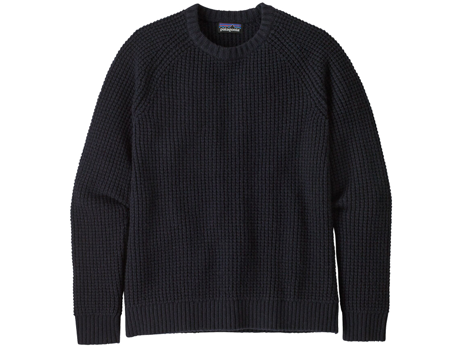 Patagonia men's recycled wool waffle store knit sweater